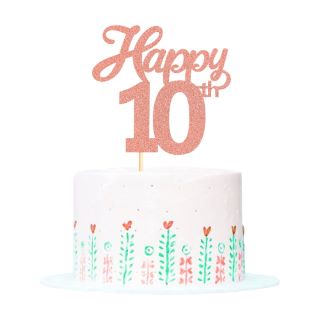 21 X HAPPY 13TH BIRTHDAY CAKE TOPPER RRP £100: LOCATION - E