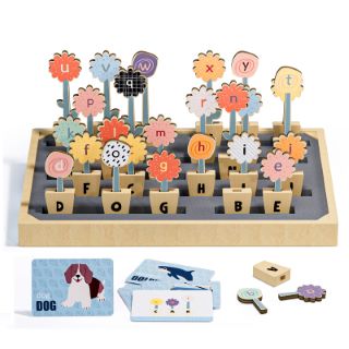 9 X TOPBRIGHT ABC FLOWERS LEARNING TOY RRP £127: LOCATION - G