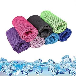QTY OF ASSORTED ITEMS TO INCLUDE MICROFIBER COOLING SPORTS TOWELS RRP £125: LOCATION - G