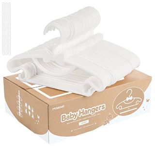 QTY OF ASSORTED ITEMS TO INCLUDE BABY HANGERS 40 PACK PLASTIC NURSERY HANGERS FOR CHILDREN'S CLOTHES RRP £250: LOCATION - H