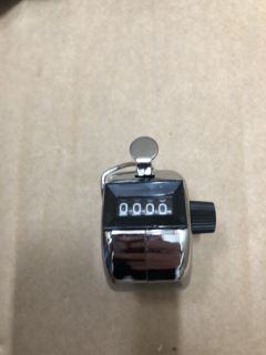 30X Q CONNECT CHROME TALLY COUNTER RRP £120: LOCATION - H