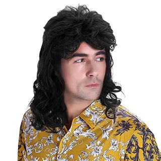 QTY OF ASSORTED ITEMS TO INCLUDE BLACK MULLET WIGS FOR PARTIES RRP £200: LOCATION - I