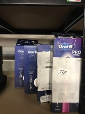 QTY OF ITEMS TO INCLUDE ORAL-B PRO JUNIOR KIDS ELECTRIC TOOTHBRUSH, GIFTS FOR KIDS, 1 TOOTHBRUSH HEAD, 3 MODES WITH KID-FRIENDLY SENSITIVE MODE, FOR AGES 6+, PURPLE: LOCATION - BACK RACK
