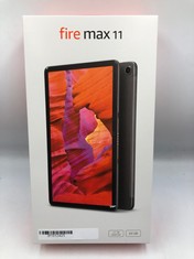 FIRE MAX 11 TABLET, OUR MOST POWERFUL TABLET YET, VIVID 11" DISPLAY, OCTA-CORE PROCESSOR, 4 GB RAM,  64 GB, GREY, WITH ADS. SEALED: LOCATION - B1