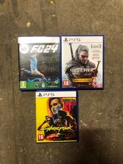 QTY OF ITEMS TO INCLUDE CYBERPUNK 2077 (PS5) ID MAY BE REQUIRED: LOCATION - B2