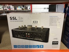 SOLID STATE LOGIC SSL 2+ 2 IN/ 4-OUT USB AUDIO INTERFACE: LOCATION - B2