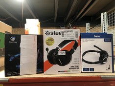 QTY OF HEADSETS TO INCLUDE STEELSERIES ARCTIS 1: LOCATION - C1