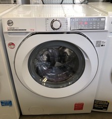 HOOVER 10 KG WASHING MACHINE MODEL HW610AMC/1-80 RRP £399: LOCATION - FLOOR (COLLECTION OR OPTIONAL DELIVERY AVAILABLE)
