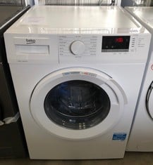 BEKO 9KG WASHING MACHINE MODEL WTL94151W RRP £269: LOCATION - FLOOR (COLLECTION OR OPTIONAL DELIVERY AVAILABLE)