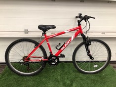 APOLLO SLANT MENS MOUNTAIN BIKE 17" FRAME 26" WHEELS 18 SPEED GRIP SHIFT GEARS : LOCATION - FLOOR (COLLECTION OR OPTIONAL DELIVERY AVAILABLE)