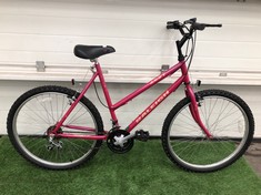RALEIGH ZEST LADIES MOUNTAIN BIKE 18" FRAME 26" WHEELS 15 SPEED GRIPS SHIFT GEARS : LOCATION - FLOOR (COLLECTION OR OPTIONAL DELIVERY AVAILABLE)