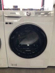 SAMSUNG TUMBLE DRYER MODEL DV90T6240LH : LOCATION - FLOOR(COLLECTION OR OPTIONAL DELIVERY AVAILABLE)