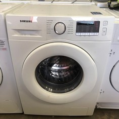 SAMSUNG WASHING MACHINE MODEL WW90TA046TT RRP £429: LOCATION - FLOOR (COLLECTION OR OPTIONAL DELIVERY AVAILABLE)