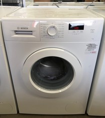 BOSCH 7KG SERIES 2 WASHING MACHINE MODEL WAJ28001GB/09 RRP £419: LOCATION - FLOOR (COLLECTION OR OPTIONAL DELIVERY AVAILABLE)