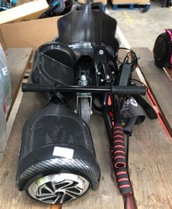 EVERCOSS ELECTRIC HOVERBOARD KART: LOCATION - RACK B (COLLECTION ONLY)