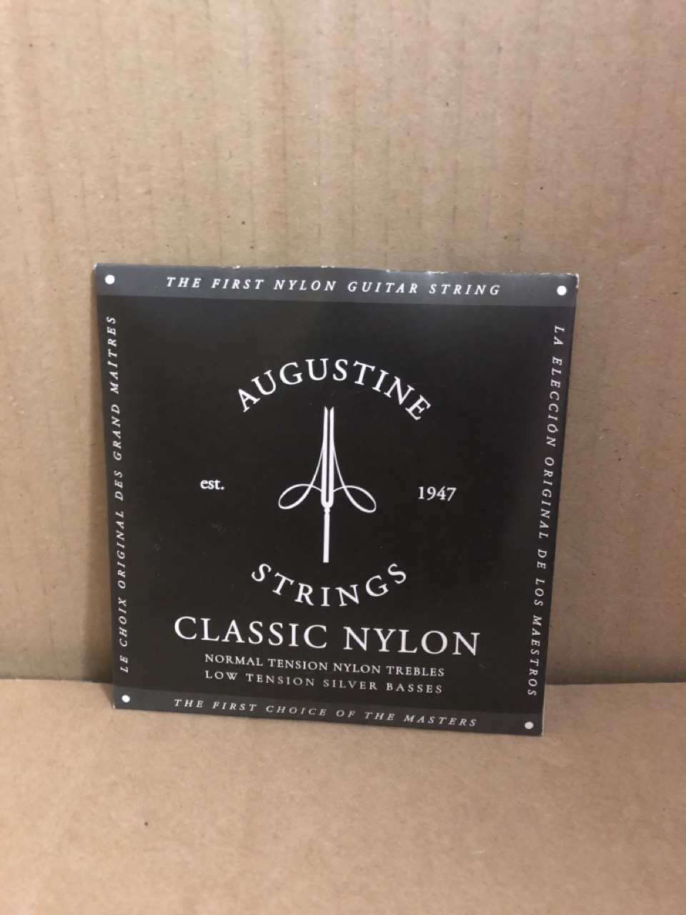 John Pye Auctions 22 X AUGUSTINE CLASSIC BLACK NYLON GUITAR STRINGS