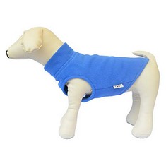14 X DOG WINTER VEST WARM BREATHABLE DOG POLAR FLEECE VEST JACKET, LIGHTWEIGHT ROUND NECK WINTER COAT WITH LEASH NECK HOLE FOR SMALL MEDIUM LARGE DOGS BLUE XS - TOTAL RRP £210: LOCATION - B RACK