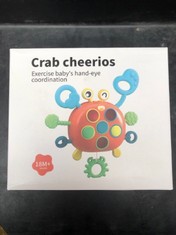 QTY OF ASSORTED ITEMS TO INCLUDE CRAB CHEERIOS BABY TOY : LOCATION - C RACK