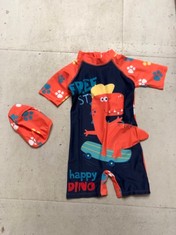 QTY OF KIDS CLOTHING TO INCLUDE BABY SWIMSUIT 5-6 YEARS : LOCATION - C RACK