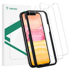 20 X YIWEVEN SCREEN PROTECTOR COMPATIBLE WITH IPHONE 11/XR, 3 PACK 3D-TOUCH BUBBLE-FREE SYNCPROOF HD TEMPERED GLASS FILM 9H HARDNESS ANTI-BUBBLE PROTECTIVE FILM FOR IPHONE 11/XR 6.1 INCHES:: LOCATION