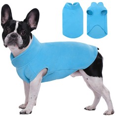 QTY OF PET ITEMS TO INCLUDE DOG COAT BLUE SIZE XXL : LOCATION - D RACK