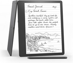16GB KINDLE SCRIBE, DIGITAL NOTEBOOK WITH BASIC PEN, ALL IN ONE, 10.2" 300 PPI PAPERWHITE DISPLAY, MODEL NUMBER 840080520308 (SEALED UNIT) RRP £330: LOCATION - A RACK
