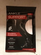 100 X SINGLE UNISEX ANKLE SUPPORT RRP £1249: LOCATION - D RACK