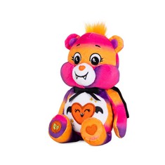 9 X CARE BEARS HALLOWEEN 22CM BEAN PLUSH - SPOOKY SPARKLE BEAR, COLLECTABLE CUTE SOFT TOY, VAMPIRE CUDDLY TOY FOR BOYS AND GIRLS, SMALL CARE BEAR TEDDY, PLUSHIE FOR CHILDREN AGES 4 5 6 7 +, FANGS AND