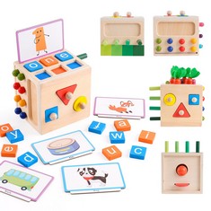 QTY OF GAMES TO INCLUDE EARLY EDUCATION TOY BOX : LOCATION - F RACK