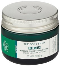 10 X THE BODY SHOP EDELWEISS INTENSE SMOOTHING DAY CREAM 50ML PACK OF 1 1.7 FLUID_OUNCES: LOCATION - F RACK