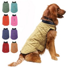 QTY OF ASSORTED ITEMS TO INCLUDE WINTER DOG JACKET YELLOW SIZE XL : LOCATION - F RACK
