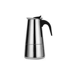 10 X GURLIDEO MOKA POT INDUCTION, ESPRESSO MAKER 6 CUP/300 ML COFFEE MAKER STAINLESS, STEEL COFFEE POT - TOTAL RRP £110: LOCATION - A RACK