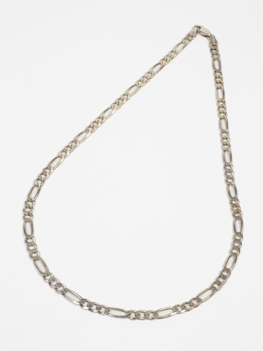 Silver Figaro Chain, 46cm, 13.9g (VAT Only Payable on Buyers Premium)