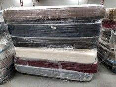 7 X MATTRESSES OF VARIOUS MODELS AND SIZES MAY BE DIRTY OR BROKEN.