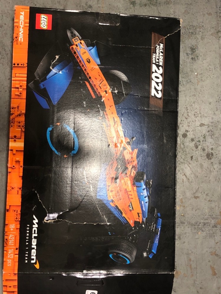 John Pye Auctions LEGO 42141 TECHNIC MCLAREN FORMULA 1 RACE CAR RRP £