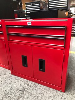 8 DRAWER TOOL CENTRE IN RED: LOCATION - B6