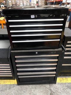 6 DRAWER TOOLBOX TO INCLUDE 5 DRAWER TOOLBOX IN BLACK: LOCATION - B6
