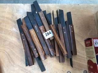 20 X CHISELS (PLEASE NOTE: 18+YEARS ONLY. ID MAY BE REQUIRED): LOCATION - A1