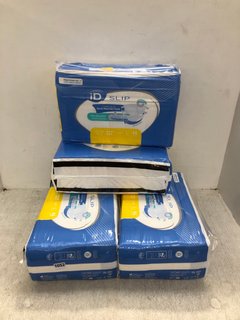4 X PACKS OF ID SLIP INCONTINENCE PANTS: LOCATION - E13