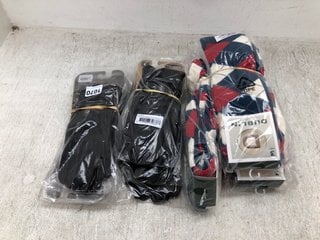 QTY OF ASSORTED DUBLIN EQUESTRIAN GLOVES AND SOCK PACKS IN MULTI AND BLACK: LOCATION - E13