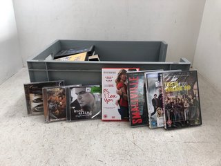 QTY OF ASSORTED DVDS TO INCLUDE THE MAZE RUNNER (PLEASE NOTE: OVER 18+ ONLY): LOCATION - H14