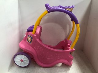 LITTLE TIKES PRINCESS RIDE IN CHILDRENS CAR IN PINK: LOCATION - H16