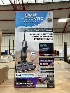 SHARK HYDROVAC CORDLESS 3 IN 1 HARD FLOOR CLEANING SYSTEM RRP - £225: LOCATION - E5