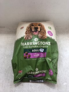 HARRINGTONS RICH IN LAMB ADULT DRIED DOG FOOD PACK 15 KG: LOCATION - H4