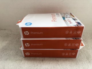3 X PACKS OF HP PREMIUM A4 PAPER: LOCATION - H5