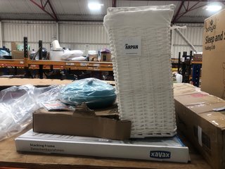 QTY OF ASSORTED ITEMS TO INCLUDE XAVAX STACKING FRAME: LOCATION - G11