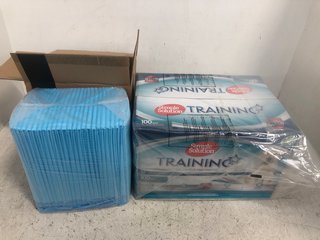 2 X ASSORTED PACKS OF PUPPY TRAINING PADS: LOCATION - G11