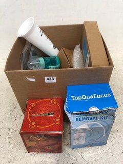 QTY OF ASSORTED ITEMS TO INCLUDE EAR WAX REMOVAL KIT: LOCATION - G4