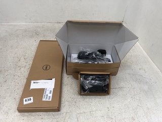 3 X ASSORTED ELECTRICAL ITEMS TO INCLUDE DELL COMPUTER MOUSE: LOCATION - F6