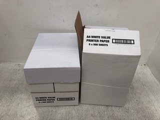 2 X ASSORTED PACKS OF A4 PAPER: LOCATION - F8
